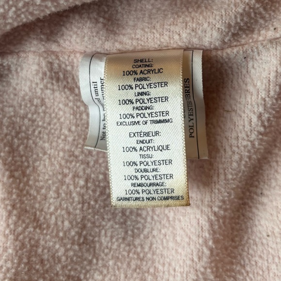 OshKosh B'gosh Fleece Lined Pink Heart Print Jacket - Picture 5 of 5